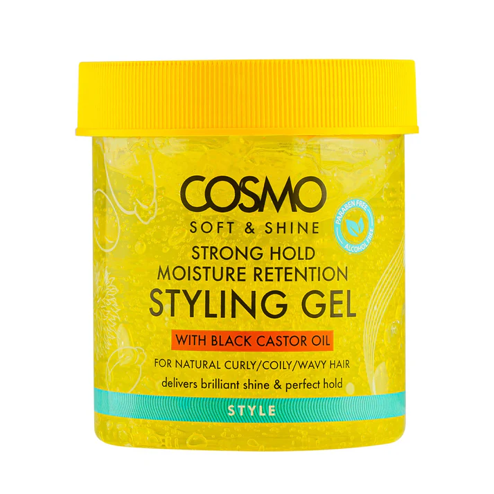 ژل حالت دهنده و حفاظت از رطوبت قوي موي فر 450 ميل كازمو Soft&Sine
