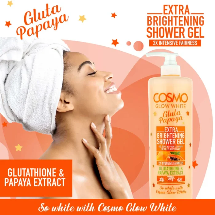 شامپو بدن فوق روشن کننده Cosmo Glow White (1000 میل) - Image 2