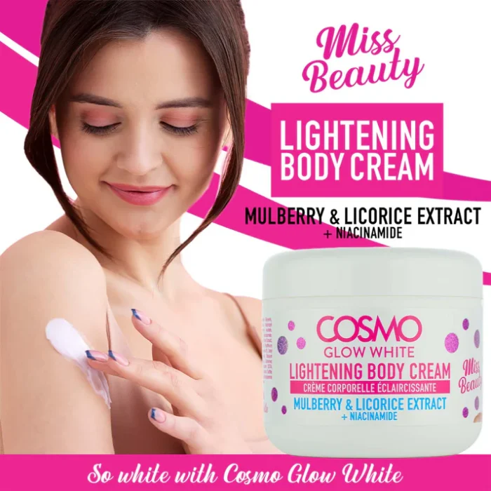 کرم روشن کننده بدن Cosmo Glow White (300 میل) - Image 2