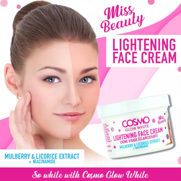 کرم روشن کننده صورت Cosmo Glow White (125 میل) - Image 2