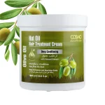 کرم درمان مو با روغن داغ روغن زیتون (حالت دهنده عمیق)
