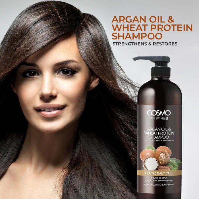 شامپو روغن آرگان و پروتئین گندم (مراقبت روزانه ملایم) - Image 2