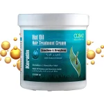 کرم درمان مو با روغن داغ کراتین (نرم کننده و تقویت کننده)