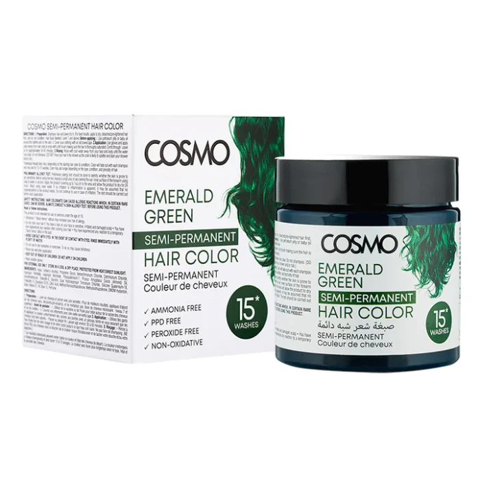 رنگ موی نیمه موقت 120 میل  Emerald Green - Image 2